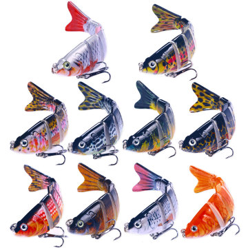 Χονδρικό 10cm/18g μπάσο κοκκινόψαρο Walleye Bionic Sinking Swimbait Set