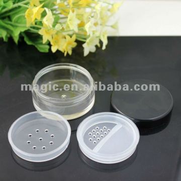 10g 20g Empty Tranparent loose powder case