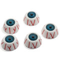 100Pcs Flatback DIY Halloween Zombie Eye Resin Cabochon Craft Scrapbooking Εξωραϊσμός Χειροτεχνίας