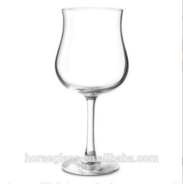 2016 machine made transparent brandy glass 12 oz