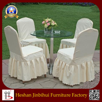 Newest hotel furniture steel table chairs design