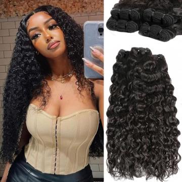 Paquetes de ondas acuáticas paquetes de cabello humano brasileño