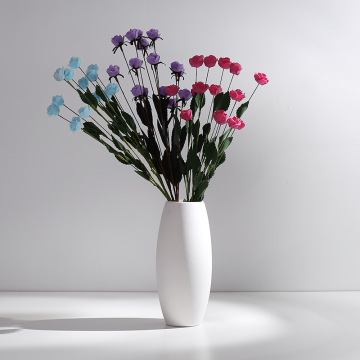 Moderne dekorative Esstisch Keramikvase für hydroponische getrocknete Blumen