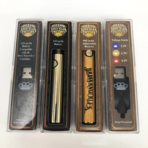 BRASS KNUCKLES 900MAH ADJUSTABLE CBD BATTERY