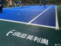 Tennis Court College Choice PP Flocklock Tiles