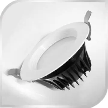 110-240v LED Downlight, Aluminum, CRI=80, Recessed,ceiling, 6inch