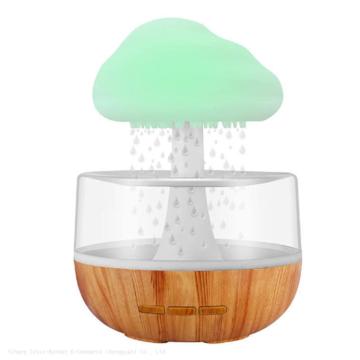 Heißverkauf Pilzluftbefeuchter mit Aromatherapie -Lampe, Regengeräusch und farbenfrohen Lichtern