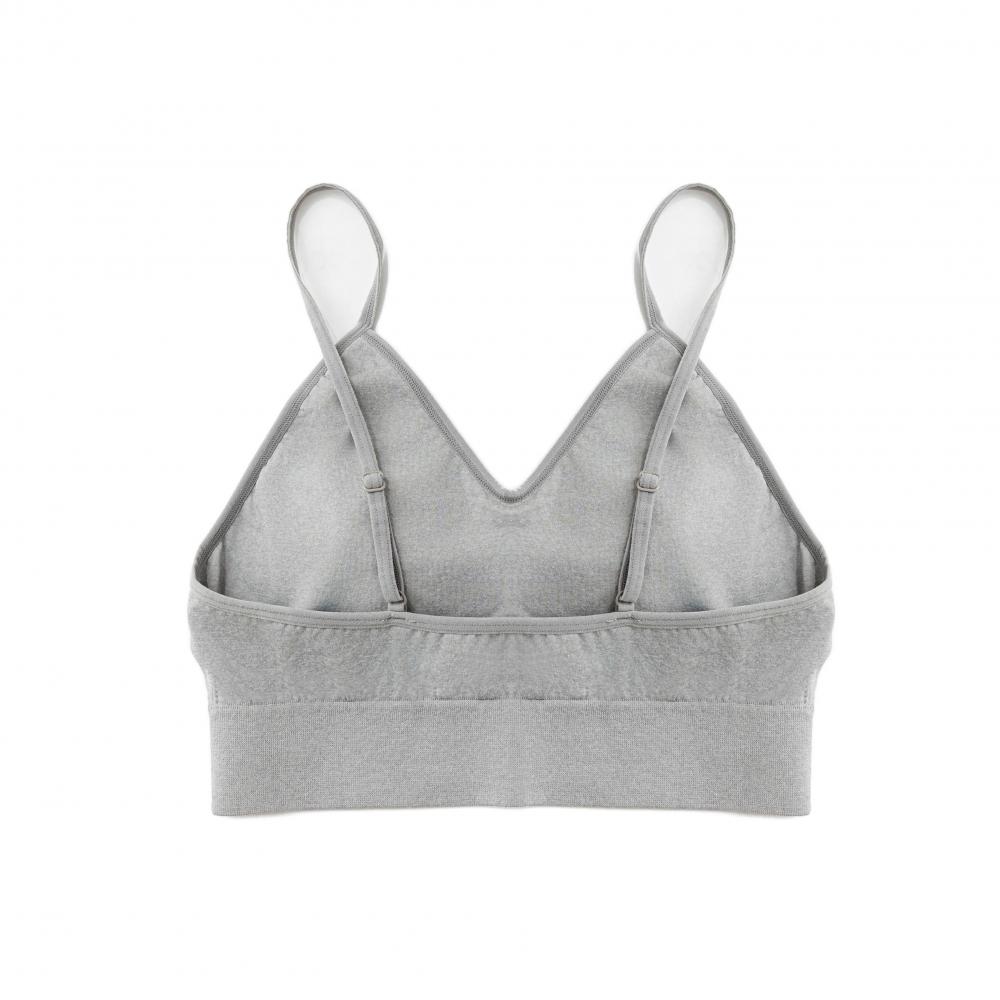 Gray Ladies Seamless Strappy Bra