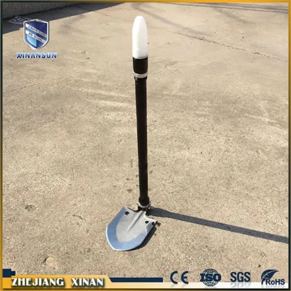 survival cold waterproof led custom steel shovel