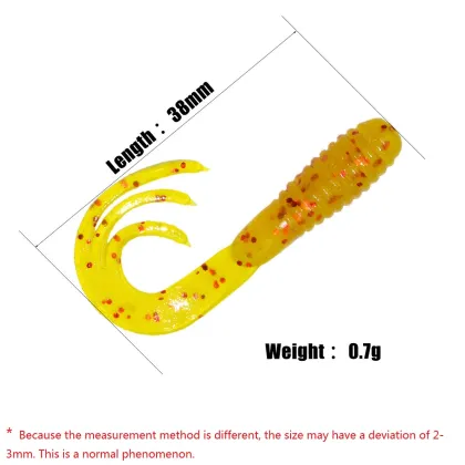 Wholesale Luya Bait Soft Lure Elf 38mm 0.7g Fishing Bait