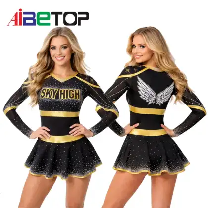 Long Sleeve Cheerleading Uniforms for All Stars