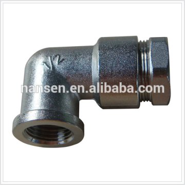 Brass Pipe Fitting Male Elbow Pex 90 Elbow Quick Connector