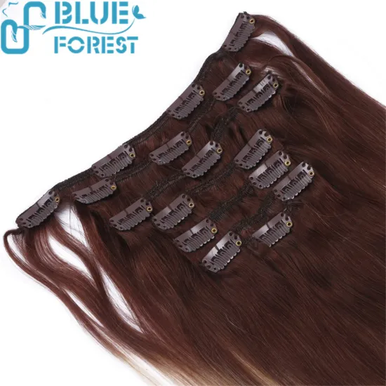 Aliexpress Brazilian Hair Top Grade Clip In Hair 100% Brazilian Human Hair