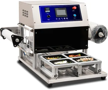 OXGGEN Pneumatic Tray Sealing Machine with CO2 and Nitrogen Injection for Extended Food Shelf Life