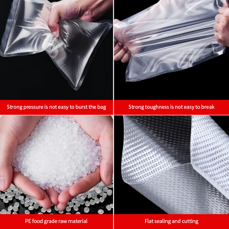embossed vacuum food packaging bag