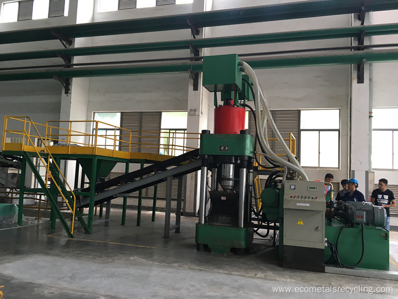 Hot-sale 630ton Metal Swarf Briquette Press Machine