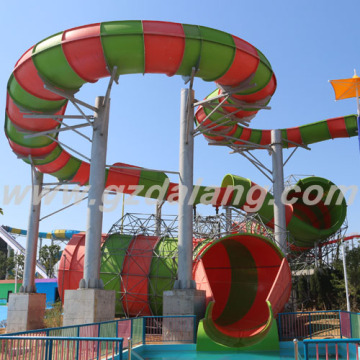 Python fiberglass water slide for sale