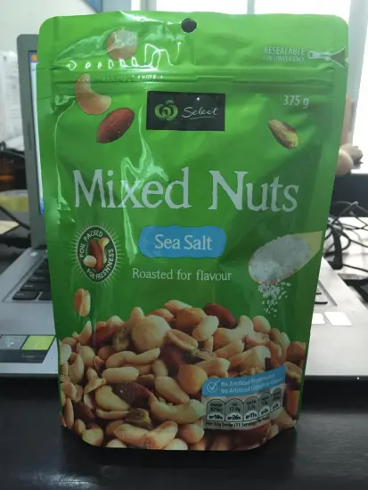 Stand Up Pouch for Dried Fruit Food