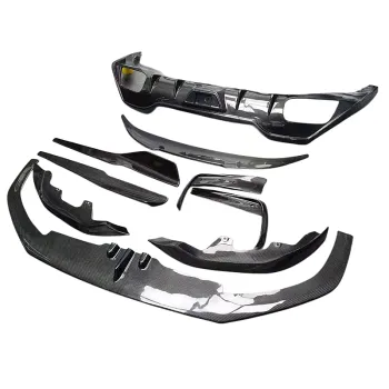 Carbon Fiber Bumper Front Lip Diffuser Side Skirt Kit for BMW 8 Series G14 G15 G16 840i 850i