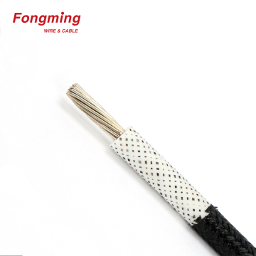 Cavo a treccia in fibra di vetro in silicone UL3068 UL3069