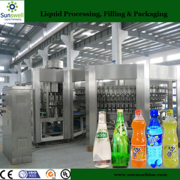 Professional Sunswell Carbonated Beverage Filling Equipment