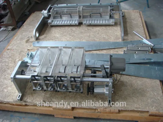 manufacture stainless candy rope sizer machine with 5 rollers