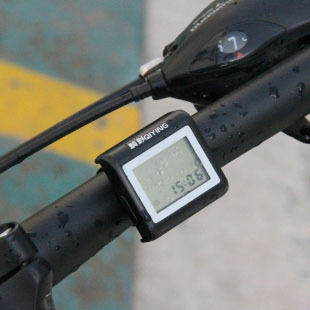 Wodoodporny cyfrowy cykl prędkościomierz rowerowy komputer cyklu prędkościomierza