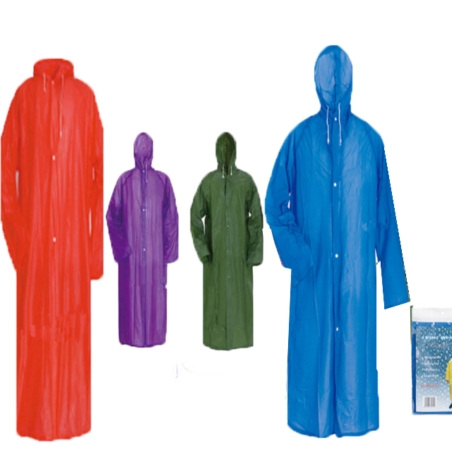 pvc raincoat 