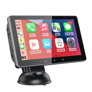 GRANDnavi Portable 7 Inch Touch Screen Car Stereo with Wireless CarPlay