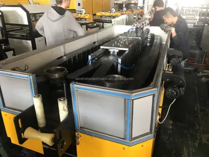 Plastic PE Double Wall Corrugated Pipe Extrusion Line