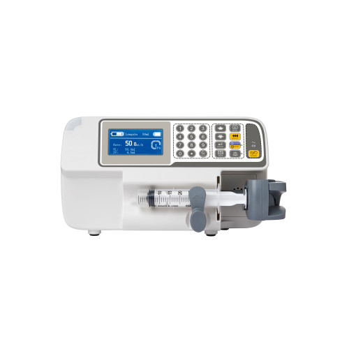 Portable animal hospital medical injection syringe pump