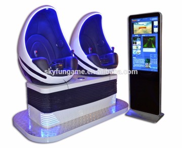 Touch screen 9d simulator cinema 9d egg vr cinema 9d profitable vr game machine wiht 3d vr headset