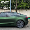 PPF Satin Olive Green Car
