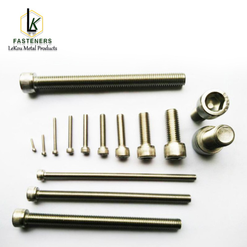 Шрубы з шестигранной галоўкай з нержавеючай сталі