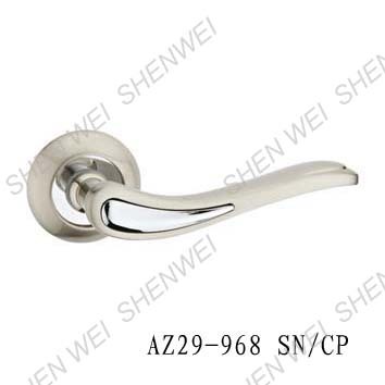 AZ29-968 SN/CP door handle on rose