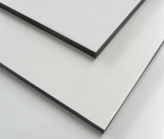 PE 3MM white aluminum composite panel