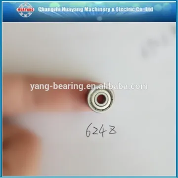 Chinese best price min deep groove ball bearing 624z