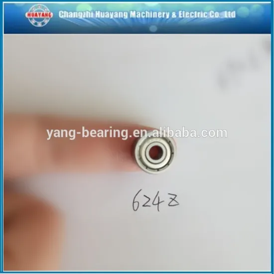 China manufacture supply high precision deep groove ball bearing 624z