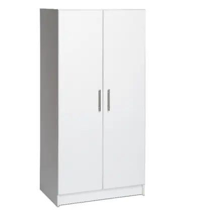 Simple Small white Wardrobe Cabinet Furniture Design