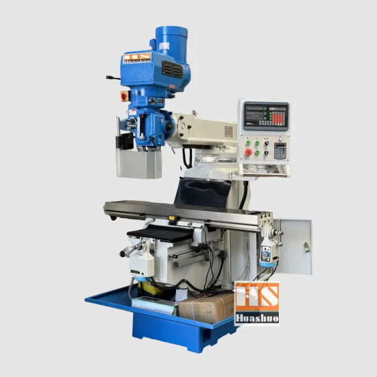 X6325D Turret Milling Machine: Universal Solution for Metal Drilling and Milling