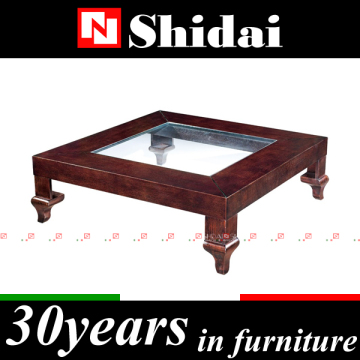 TA96L hot sale walnut mdf coffee table / coffee table with stools / square coffee table