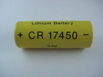 Water Meter Primary Cr17450 2000mah 3.0v Li-mno2 Battery High Stability