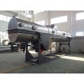 Vibrating fluidized bed dryer with low noise