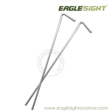 Galvanized Steel Tent Pegs