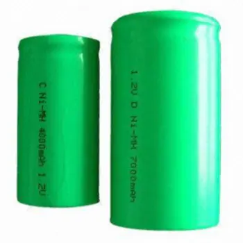 Rechargeable Ni-Mh Battery, Size D, 7,000mAh, 1.2V