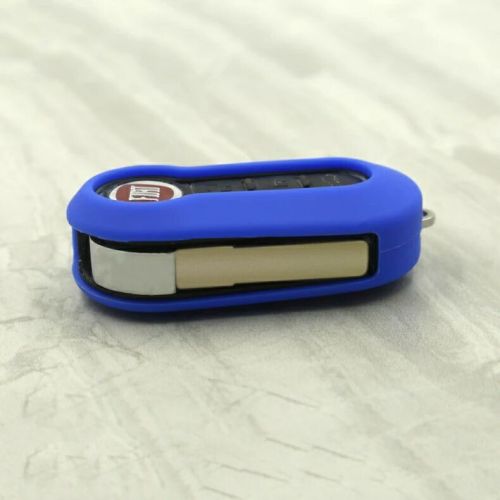 rubber silicone car key shell for Fiat