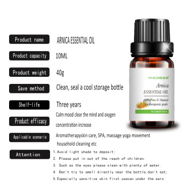 Water-Soluble Arnica Essential Oil For Body Massage Skincare
