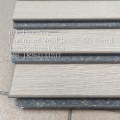 Listello per pavimenti in fibra di cemento con venature del legno per pavimenti esterni