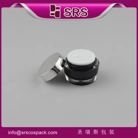 SRS Oval Shape popular Cosmetic plastic stretch marks cream Jar