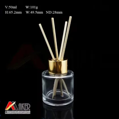 Luxury 55ml Reed Diffuser with Silver Cap